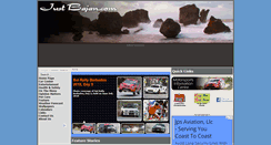 Desktop Screenshot of justbajan.com